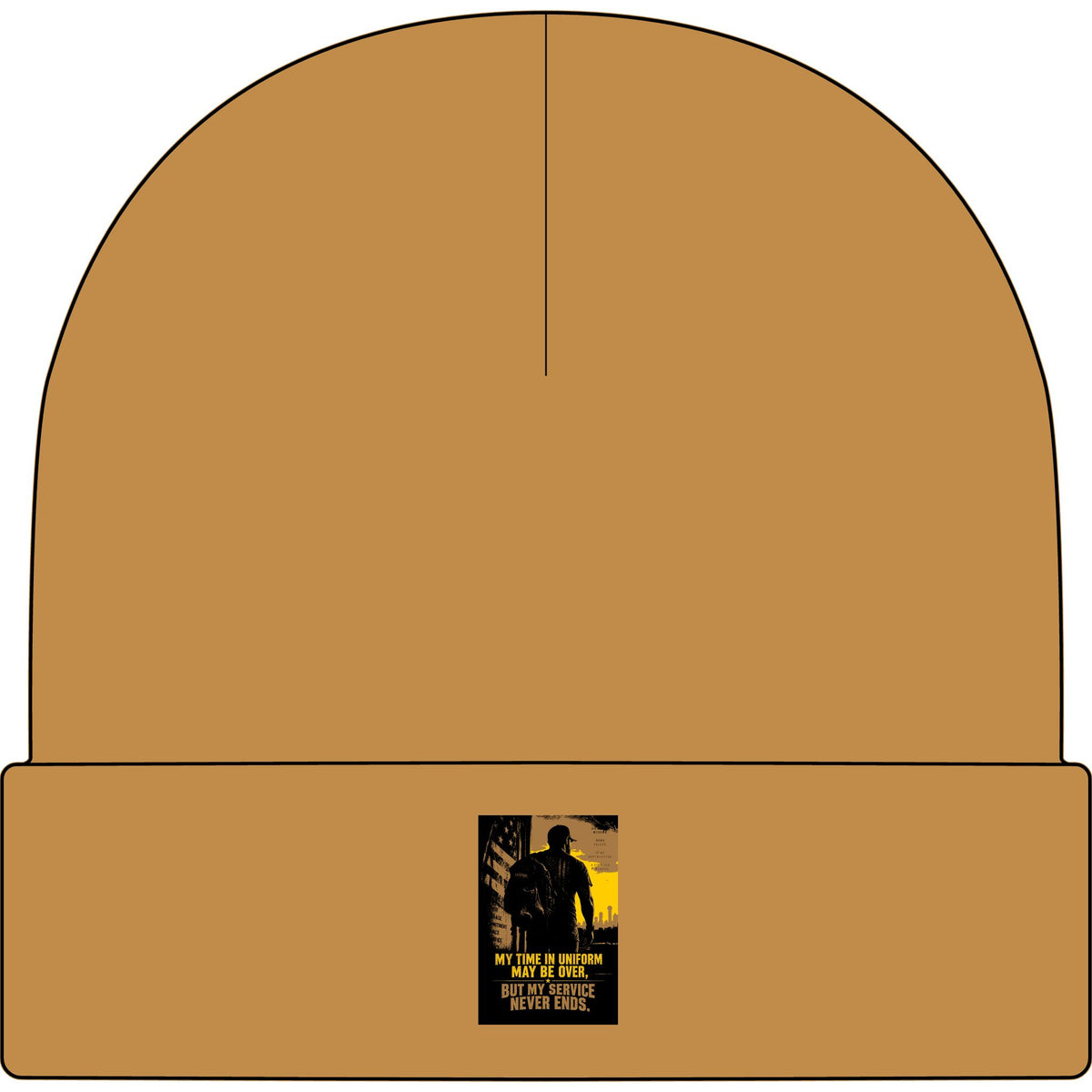 Service Never Ends - AS Colour 1107 Cuff Beanie