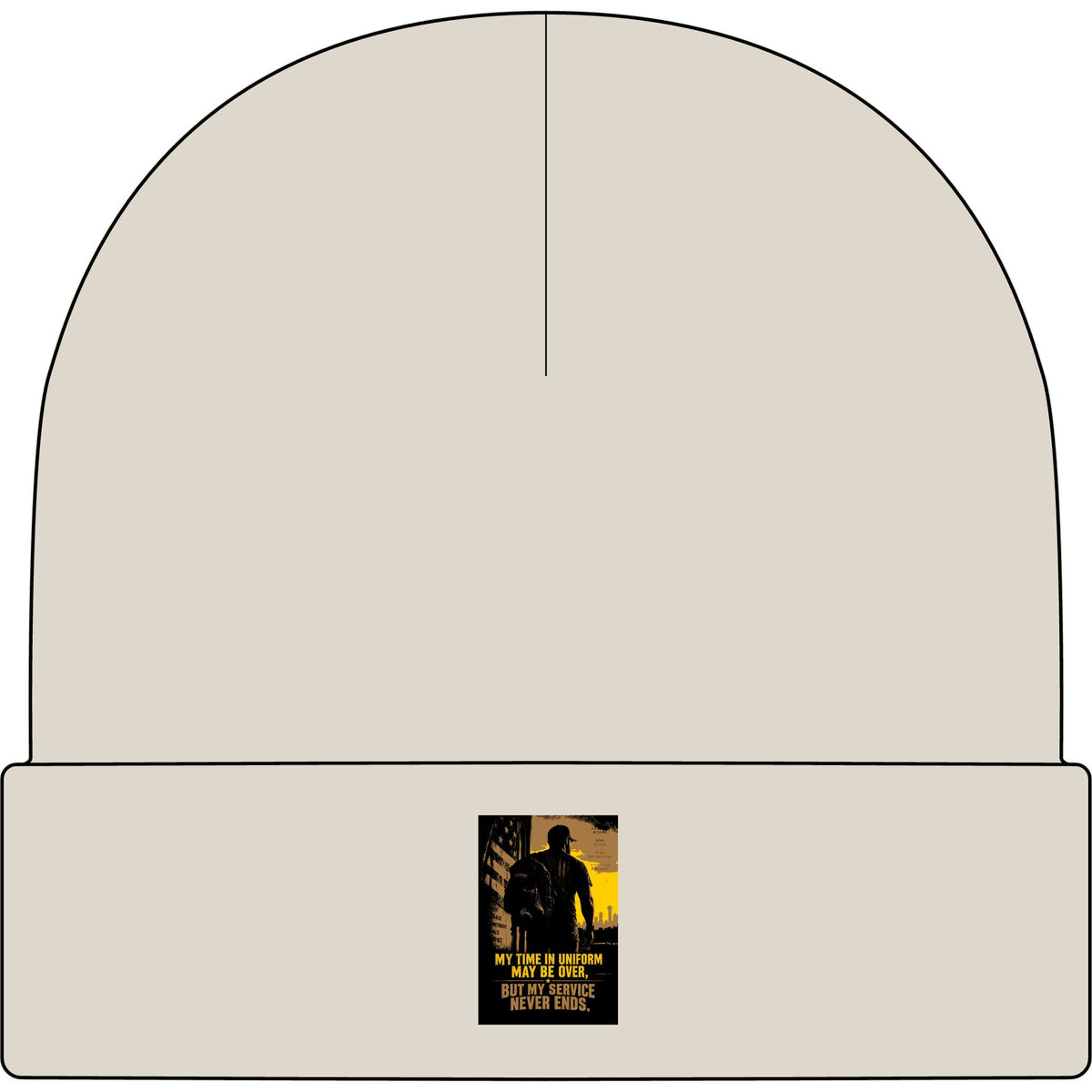 Service Never Ends - AS Colour 1107 Cuff Beanie