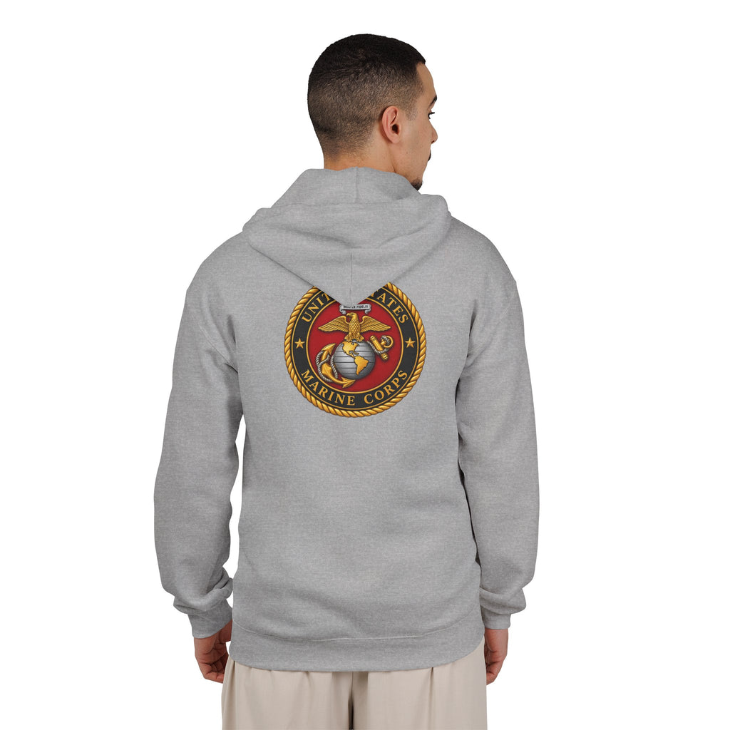 U.S. Marine Corps Emblem - Full-Zip Hooded Sweatshirt