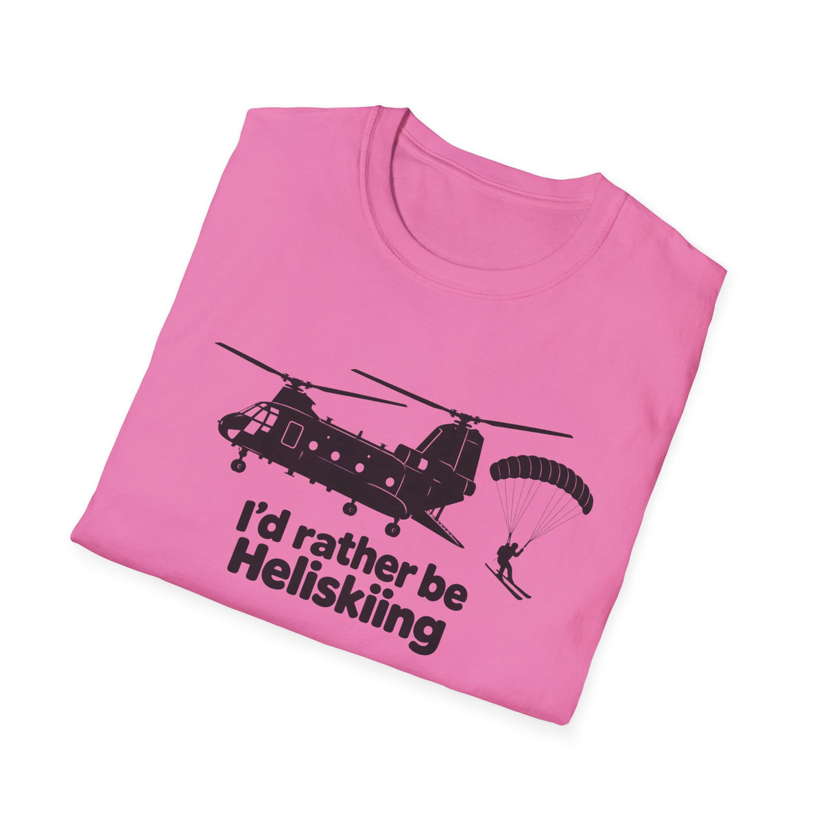 Id Rather Be Heliskiing - Classic Tee