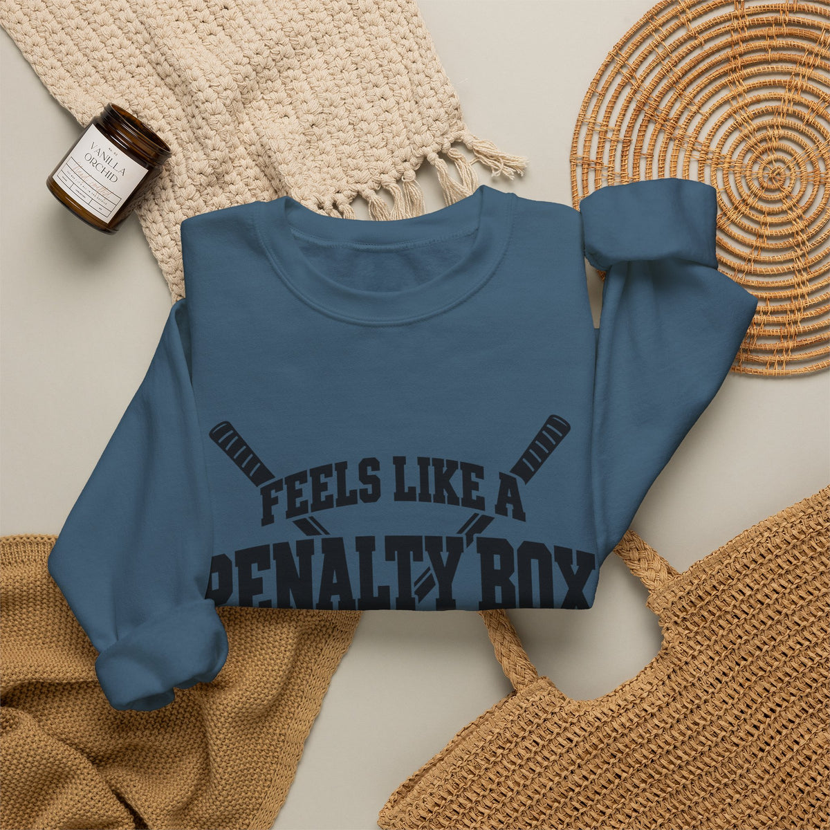 Penalty Box Night - Crewneck Sweatshirt