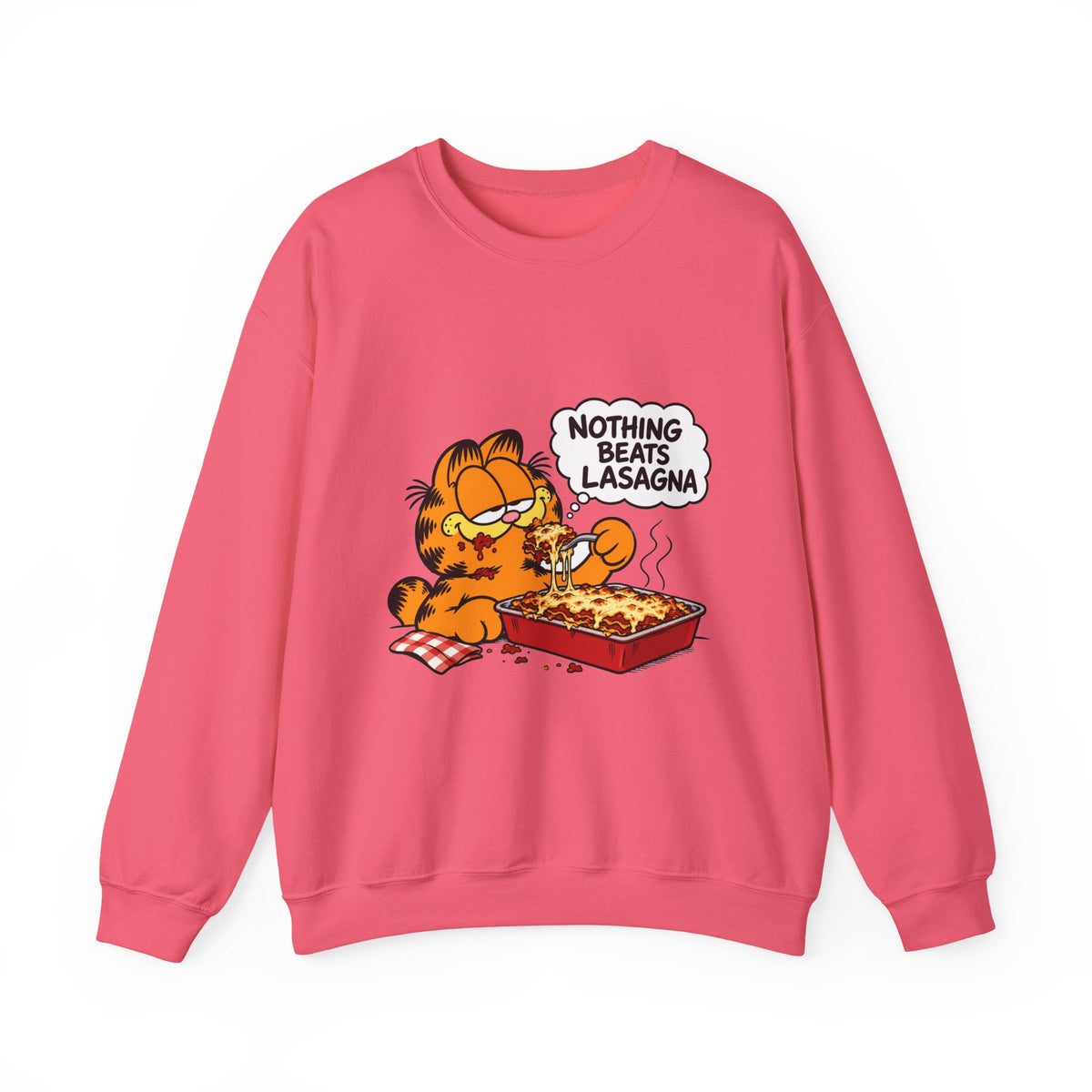 Nothing Beats Lasagna - Crewneck Sweatshirt