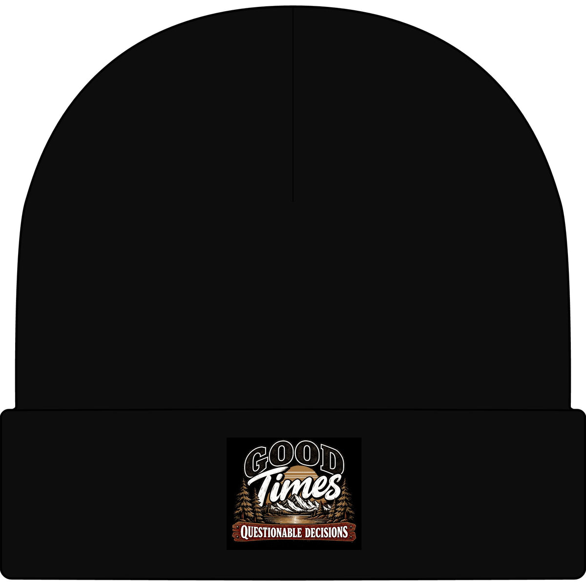 Good Times Questionable Decisions - AS Colour 1107 Cuff Beanie