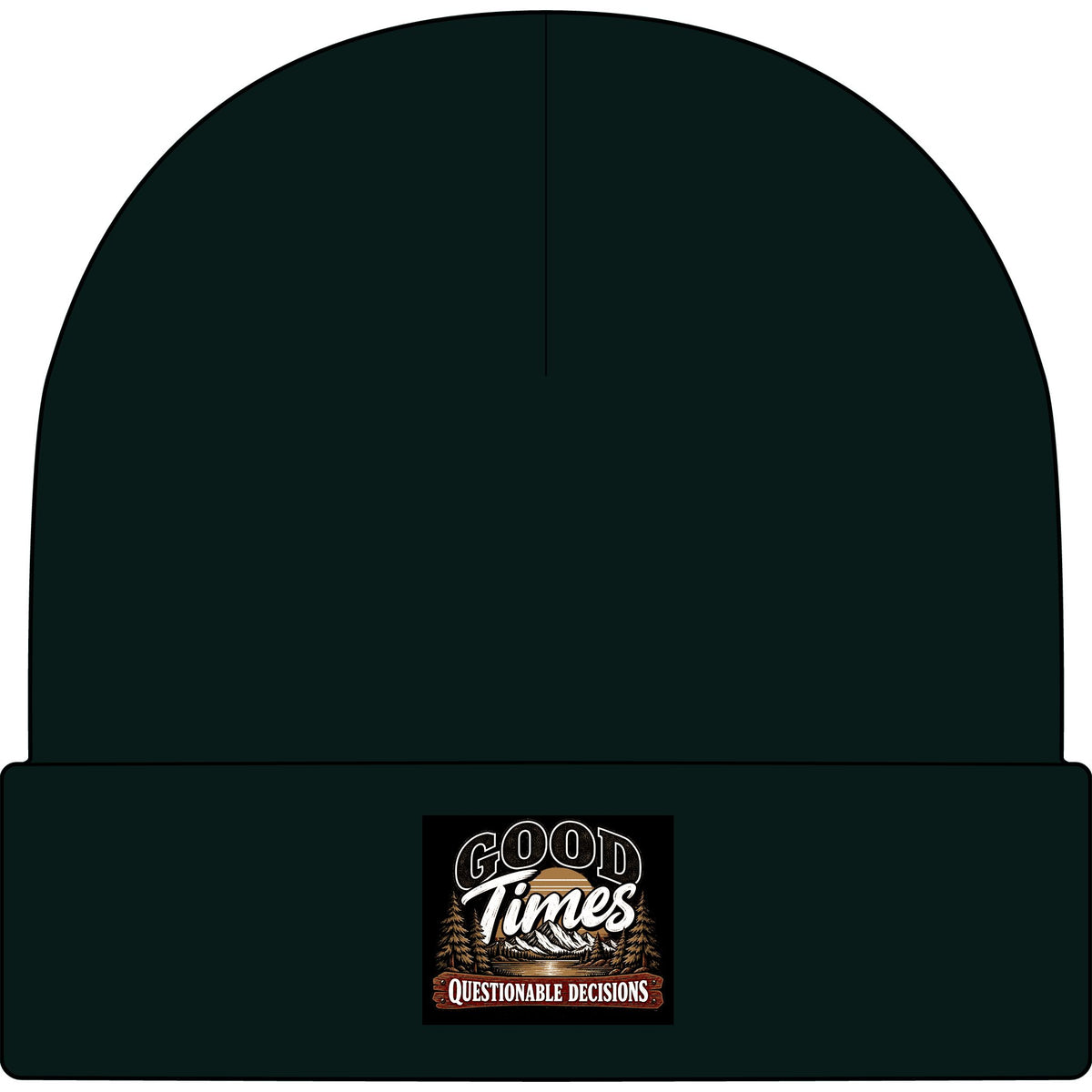 Good Times Questionable Decisions - AS Colour 1107 Cuff Beanie