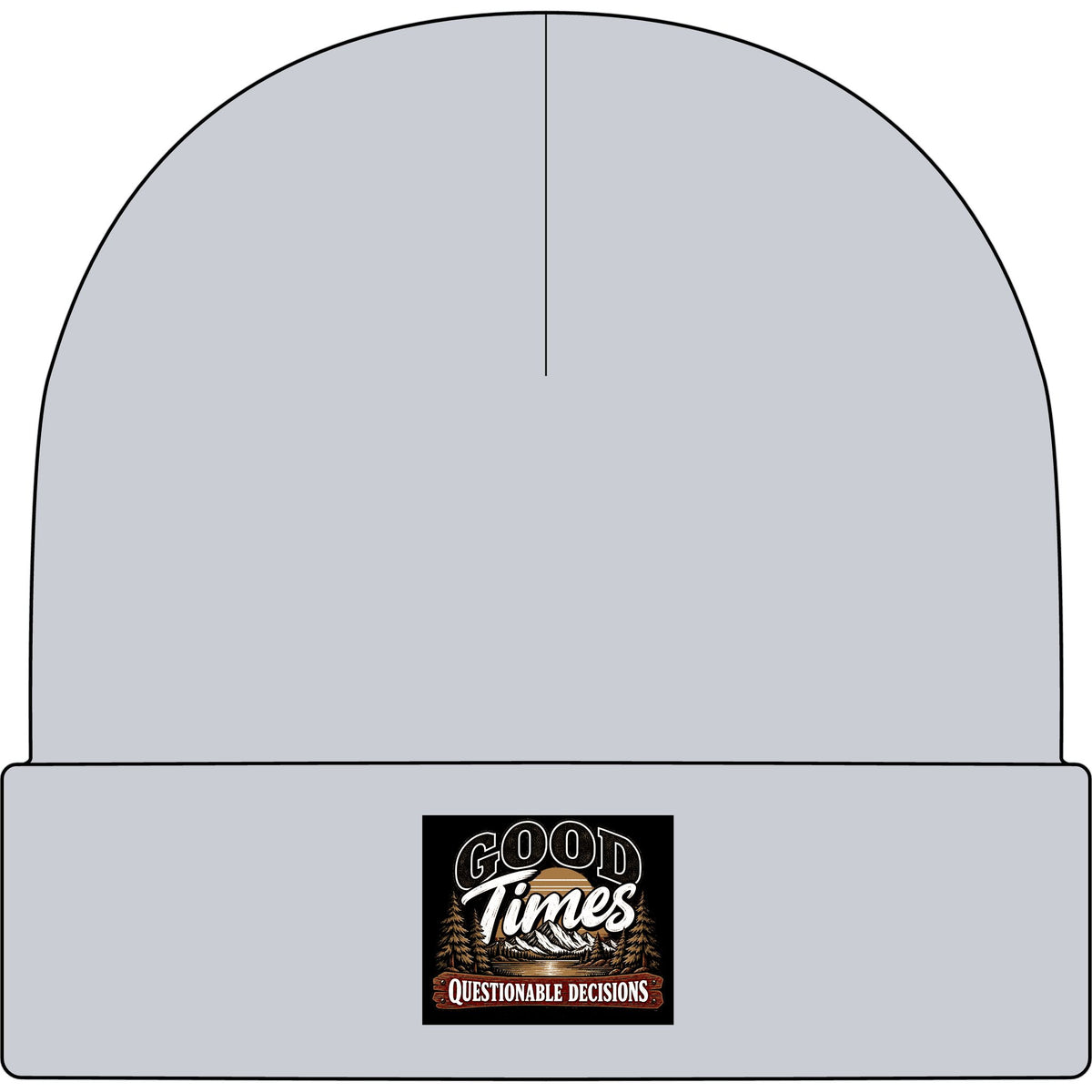 Good Times Questionable Decisions - AS Colour 1107 Cuff Beanie