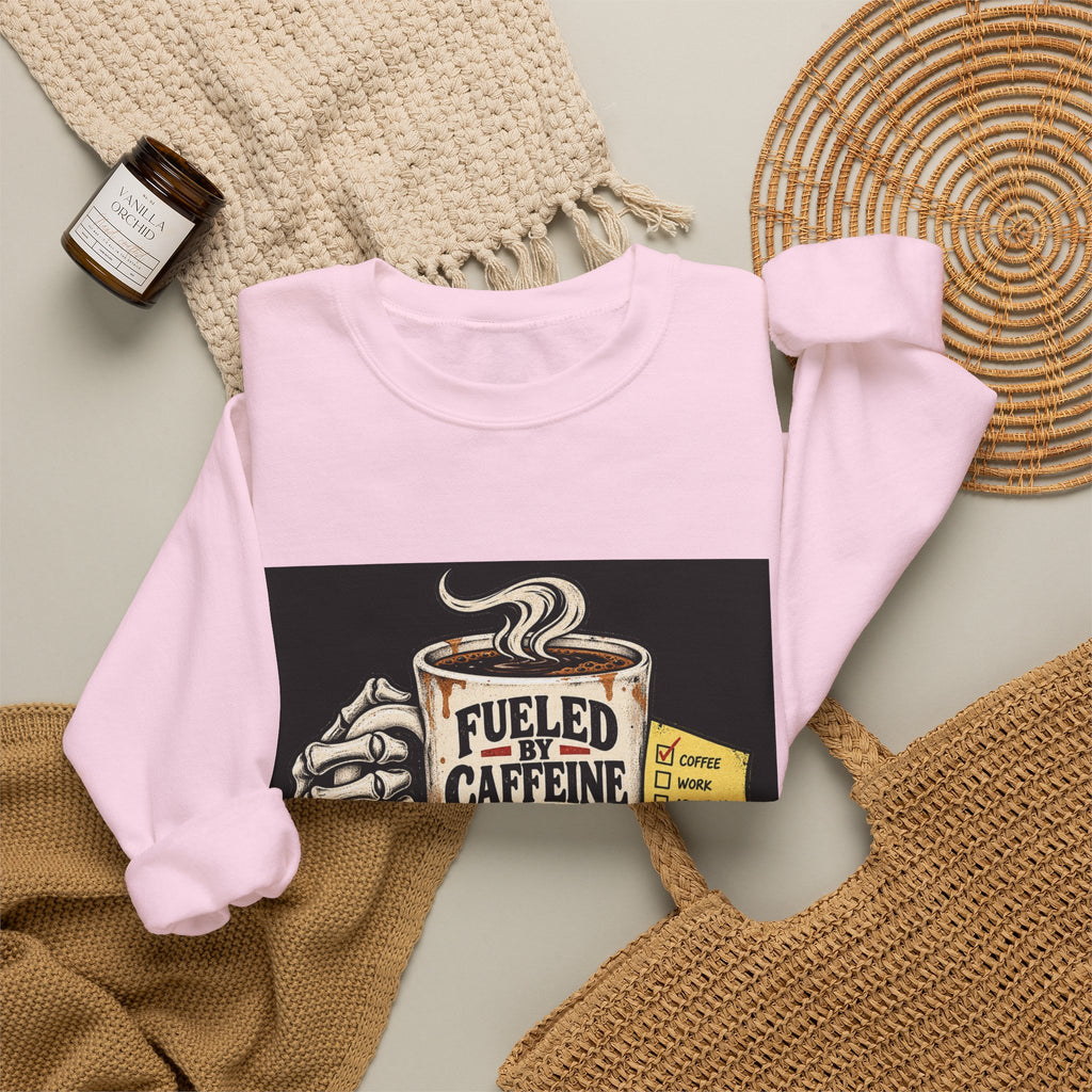 Fueled by Caffeine - Crewneck Sweatshirt
