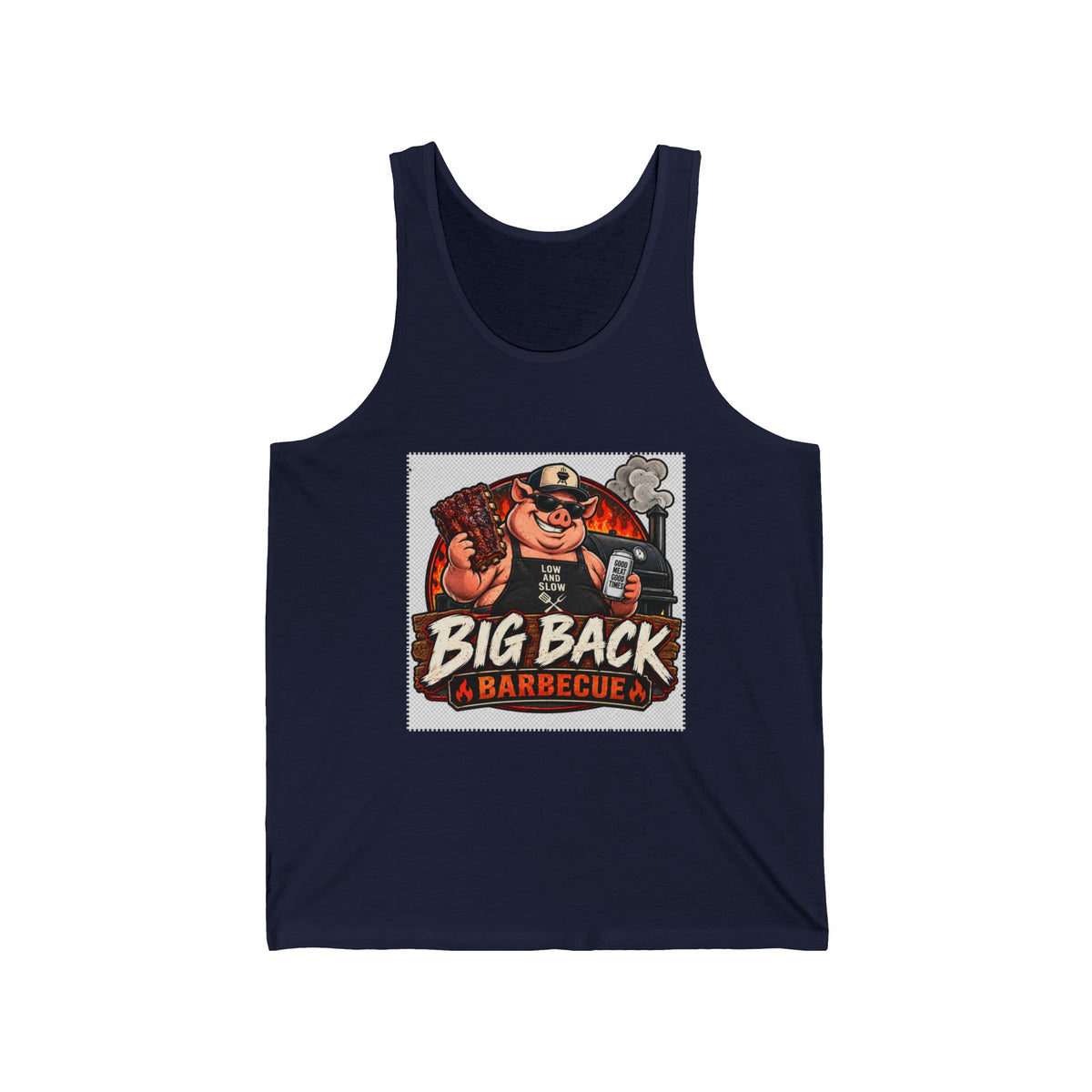 Big Back Barbecue - Athletic Tank
