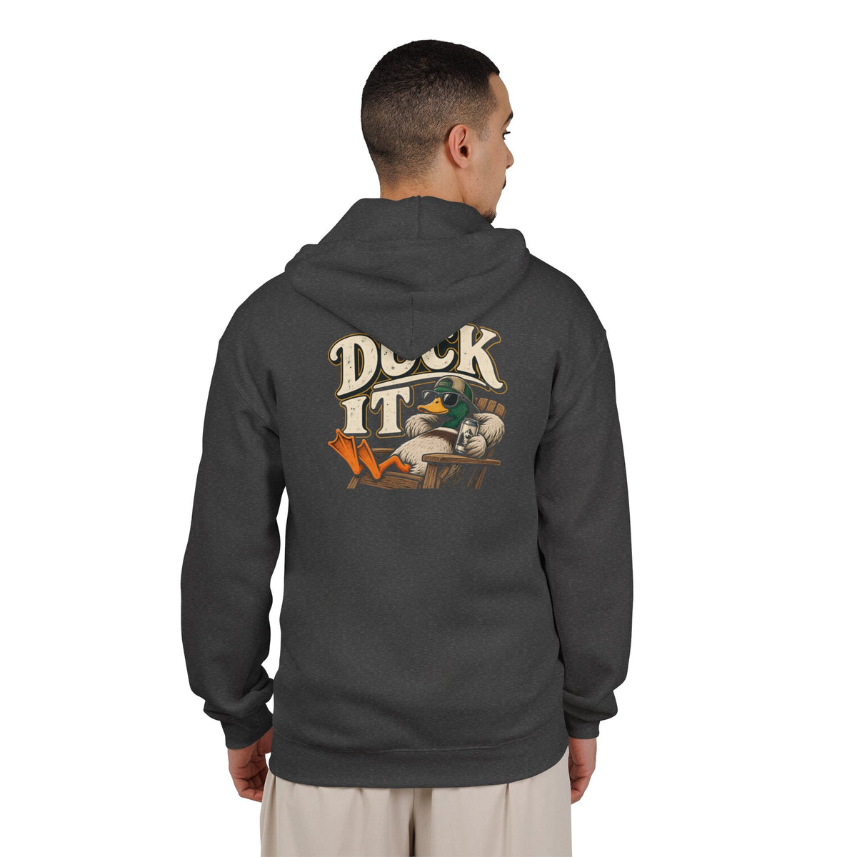 Duck It - Full-Zip Hooded Sweatshirt