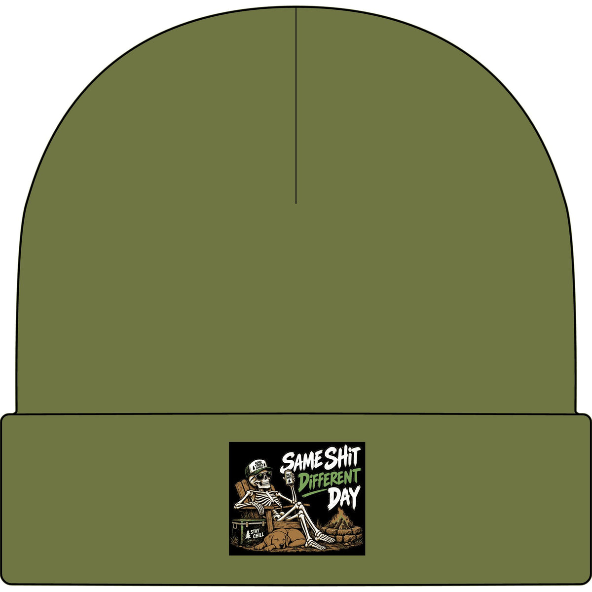 Same Shit Different Day - AS Colour 1107 Cuff Beanie