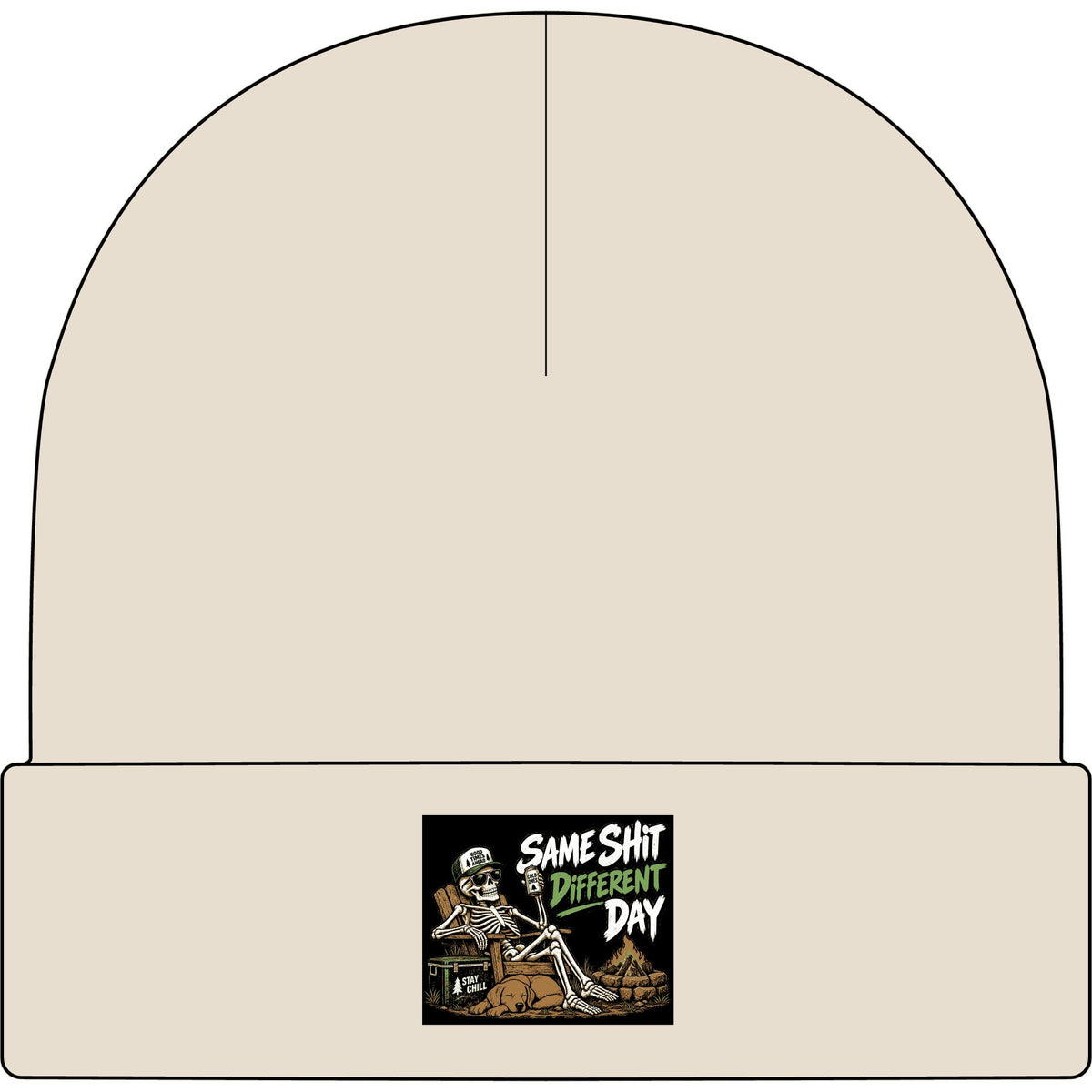 Same Shit Different Day - AS Colour 1107 Cuff Beanie
