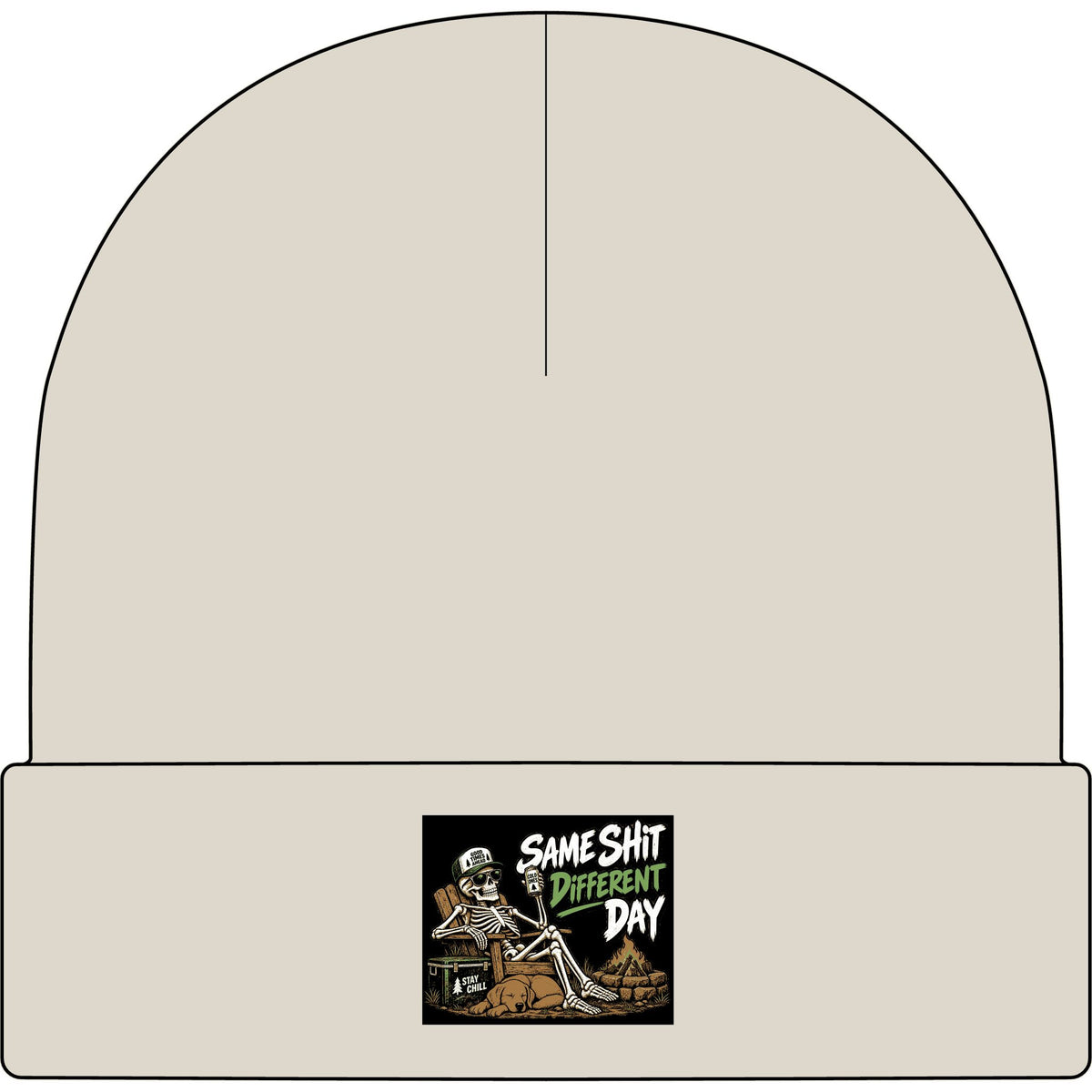 Same Shit Different Day - AS Colour 1107 Cuff Beanie
