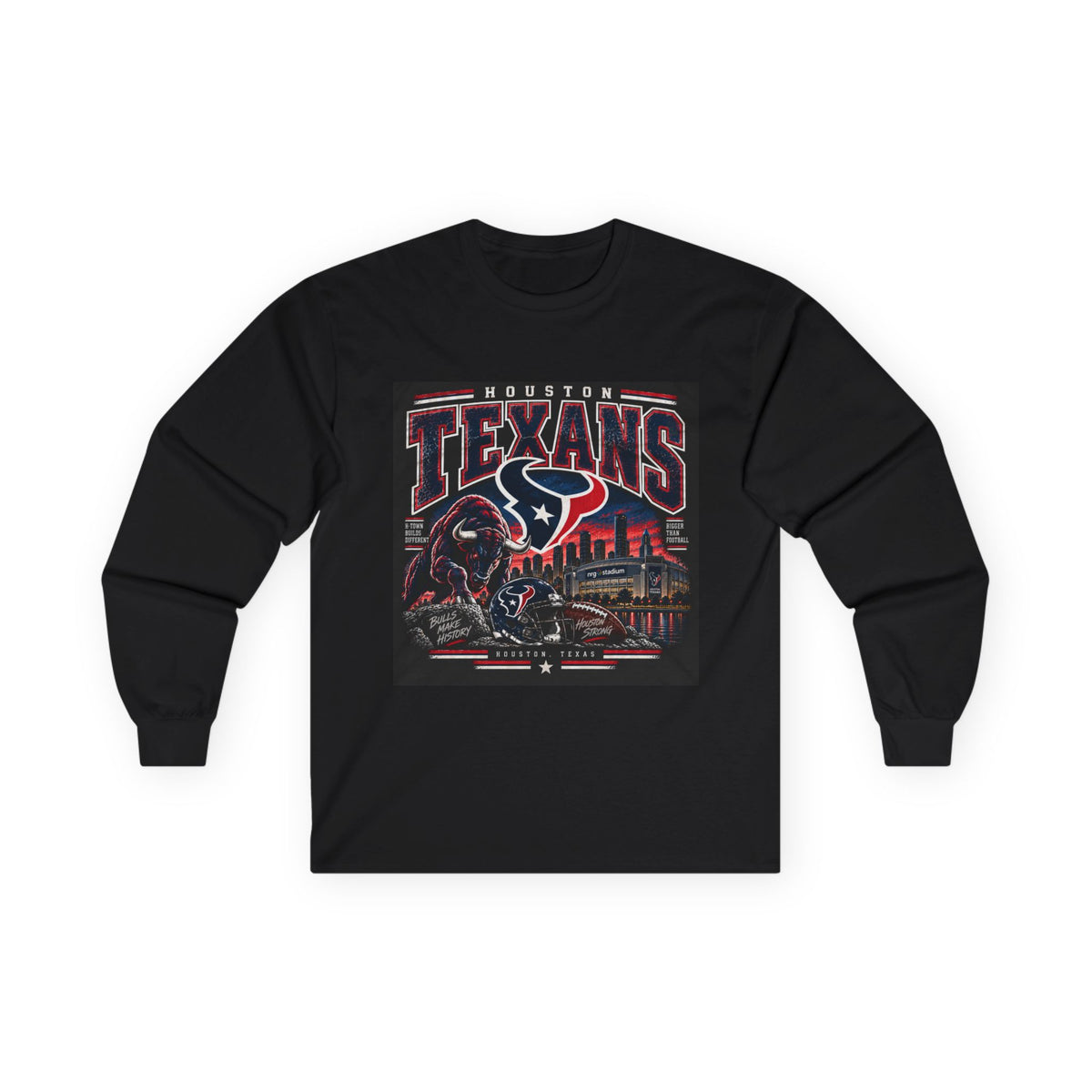 Houston Texans Gridiron Glory - Unisex Ultra Cotton Long Sleeve Tee