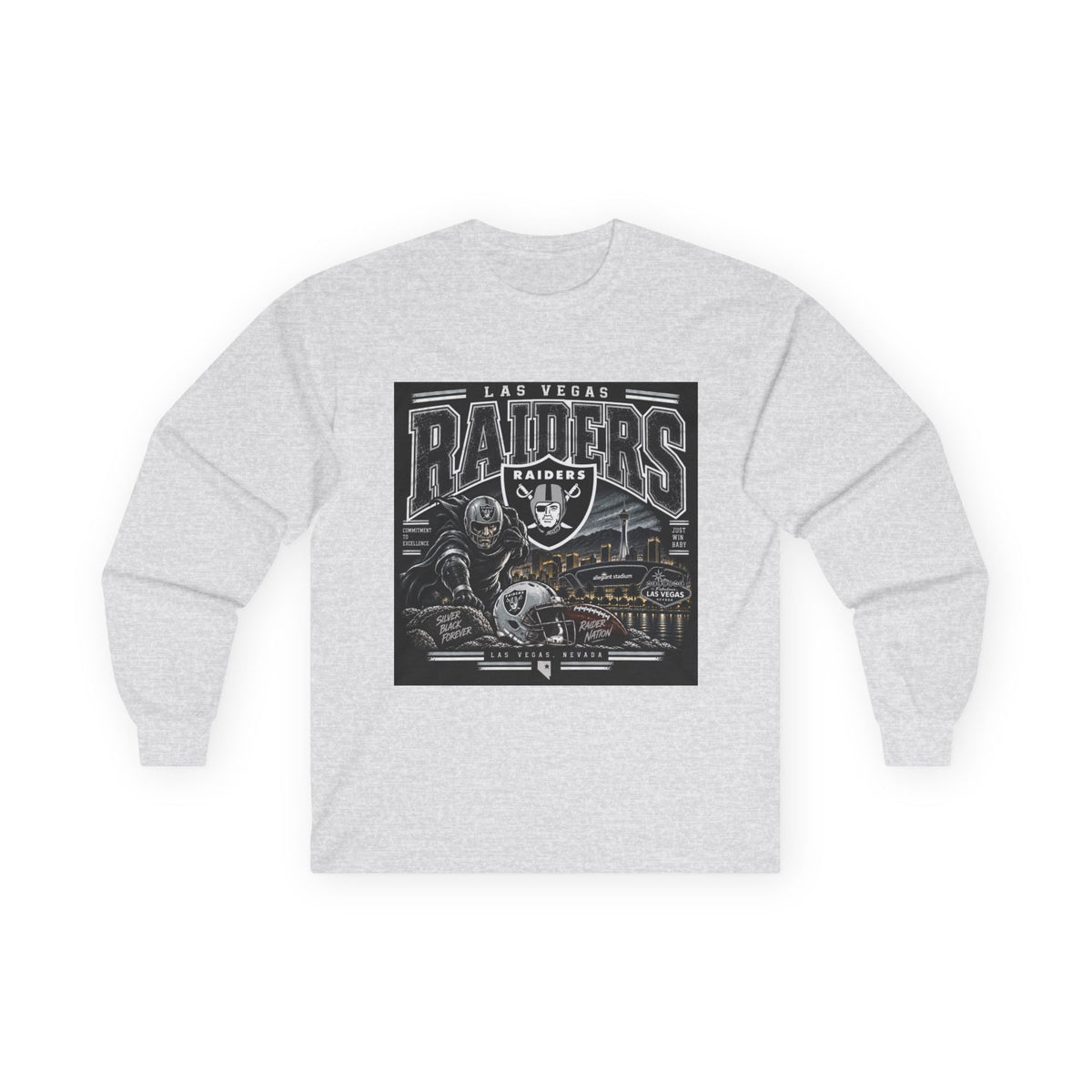 Las Vegas Raiders Nation - Unisex Ultra Cotton Long Sleeve Tee