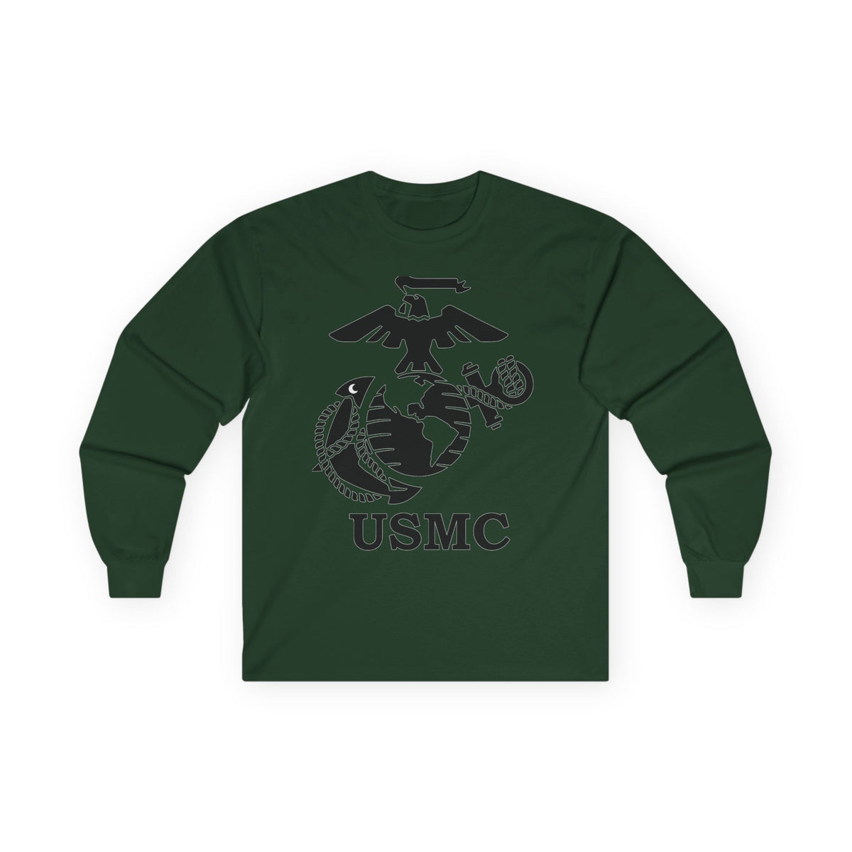 Semper Fi Emblem - Unisex Ultra Cotton Long Sleeve Tee
