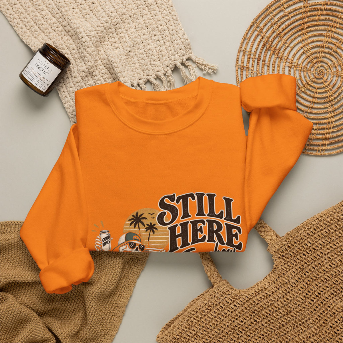Still Here Somehow - Crewneck Sweatshirt