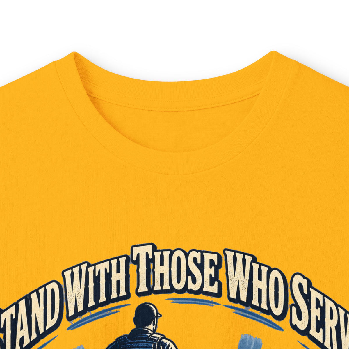 Stand With Those Who Serve Police K9 - Unisex Ultra Cotton Long Sleeve Tee