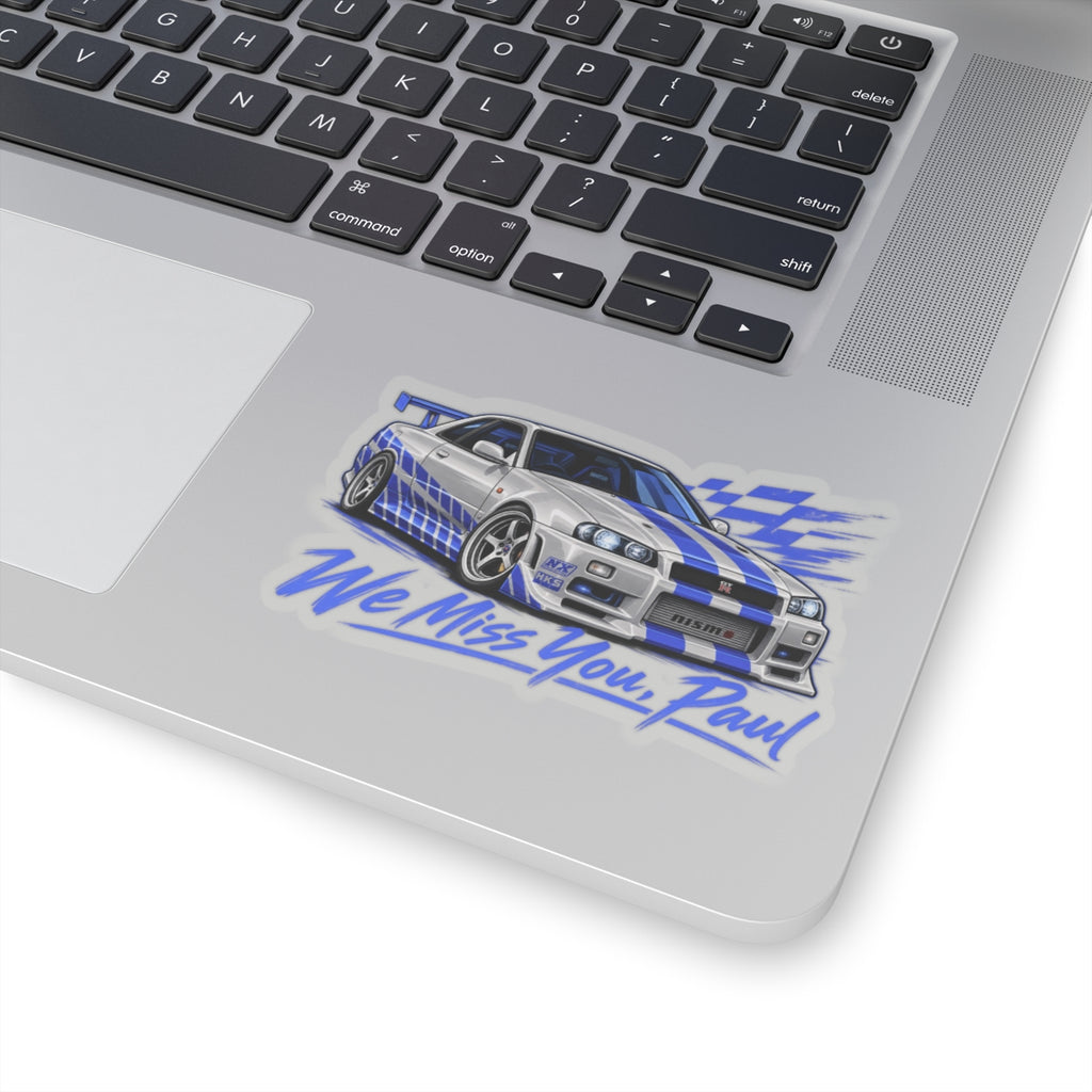We miss you Paul - Kiss-Cut Sticker