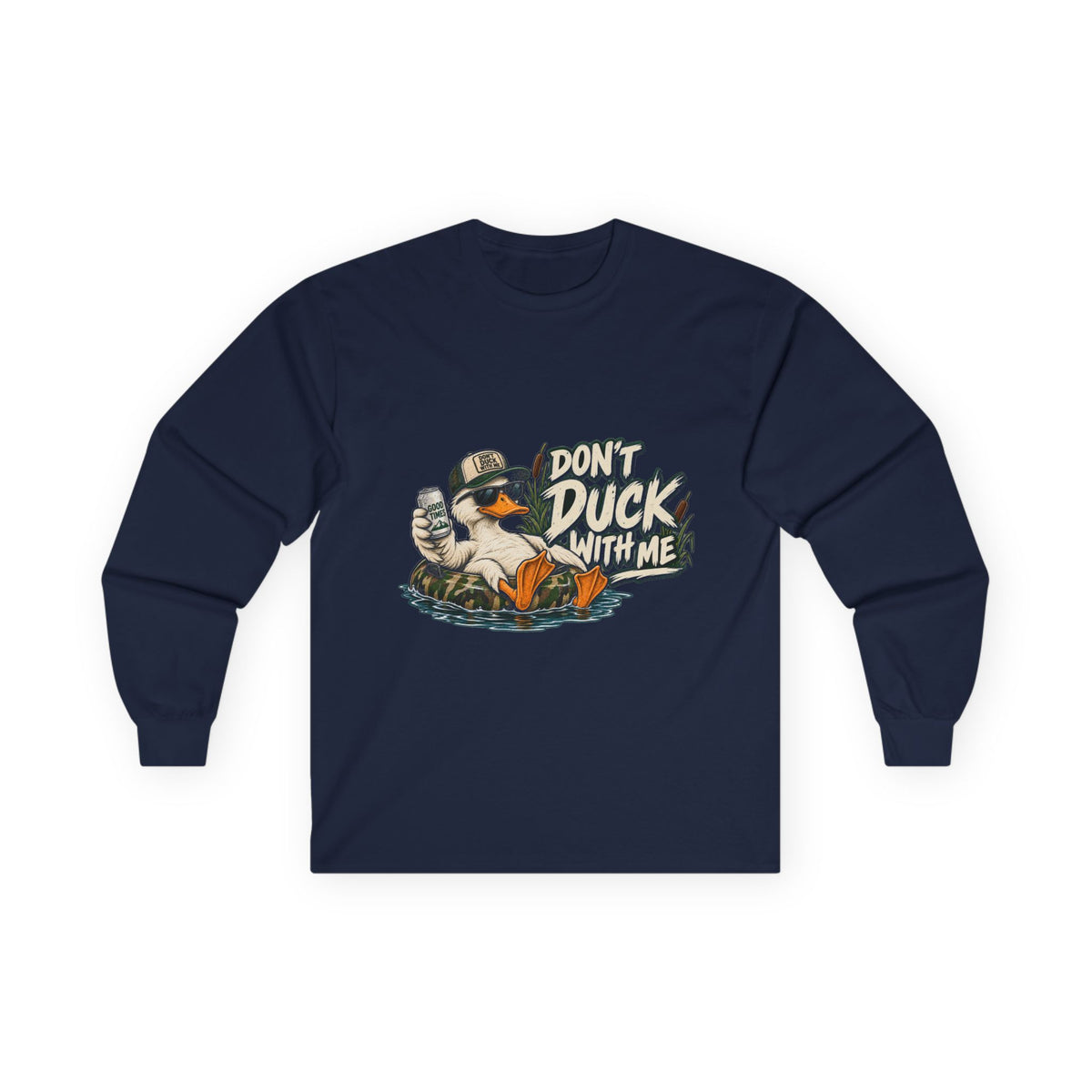 Duck With Me Camo - Unisex Ultra Cotton Long Sleeve Tee