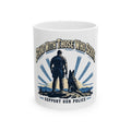 Stand With Those Who Serve Police K9 - Ceramic Mug 11oz and 15oz
