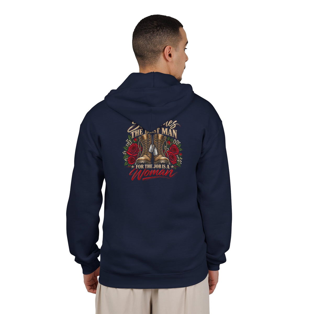 Best Man for the Job - Full-Zip Hooded Sweatshirt