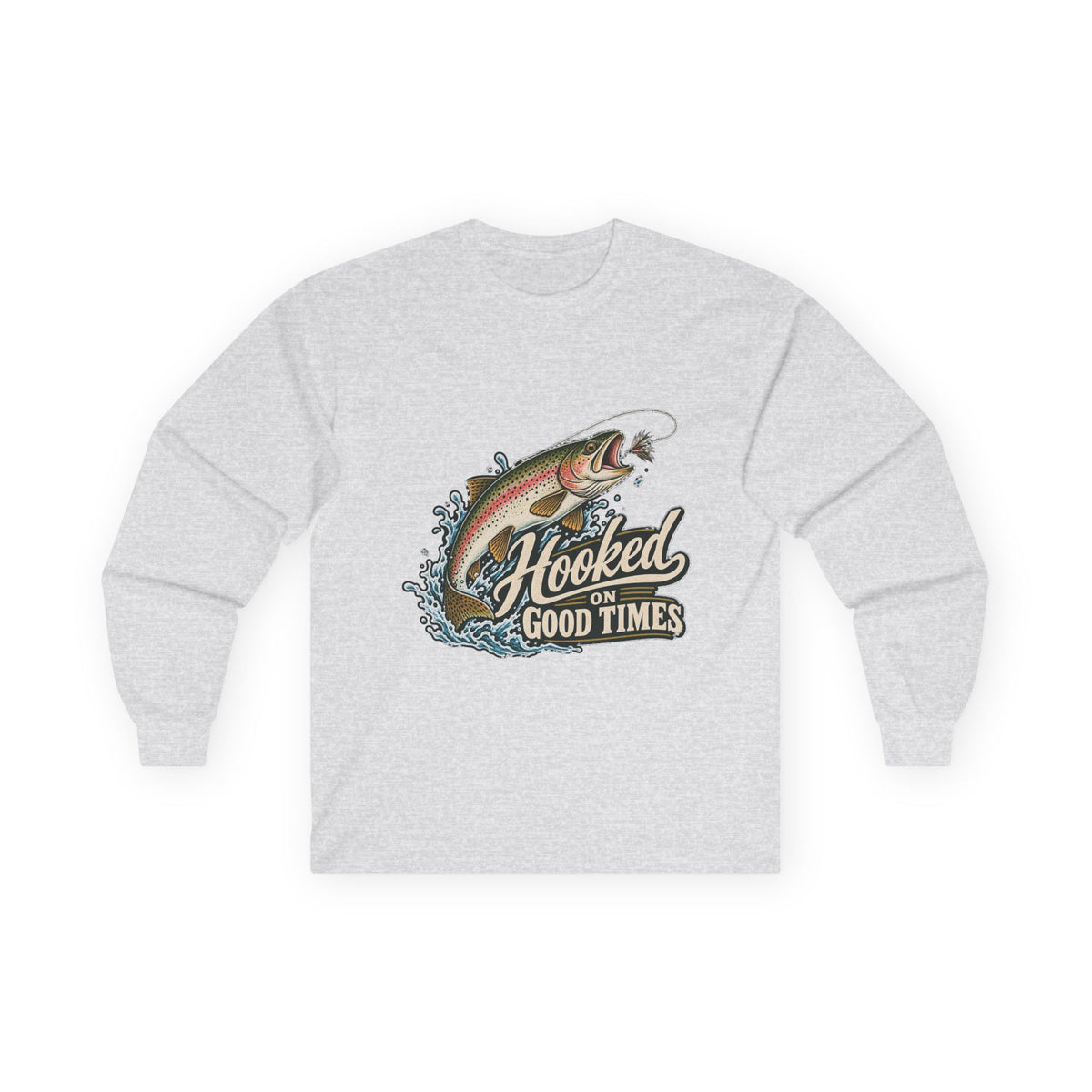 Hooked on Good Times - Unisex Ultra Cotton Long Sleeve Tee