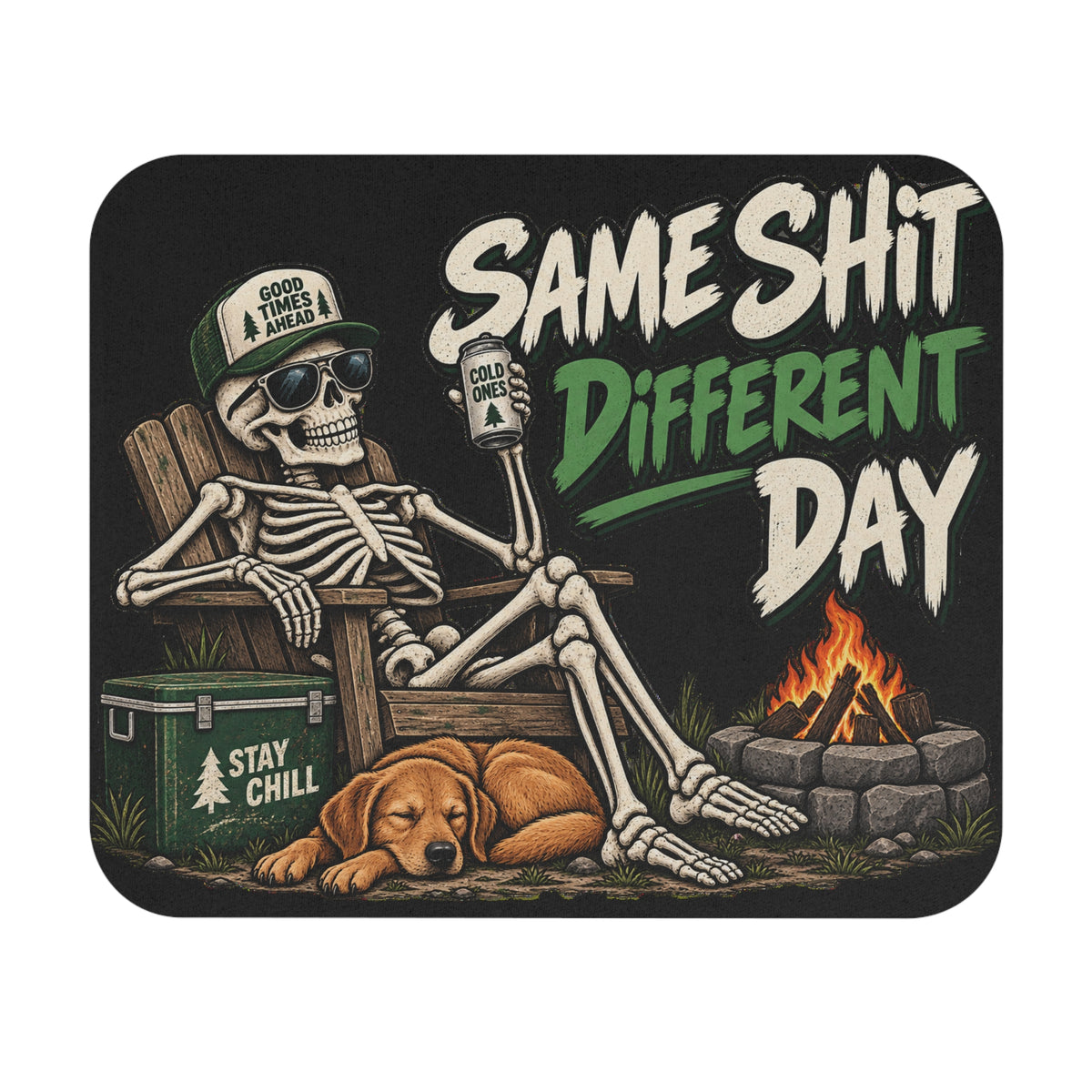 Same Shit Different Day - Mouse Pad