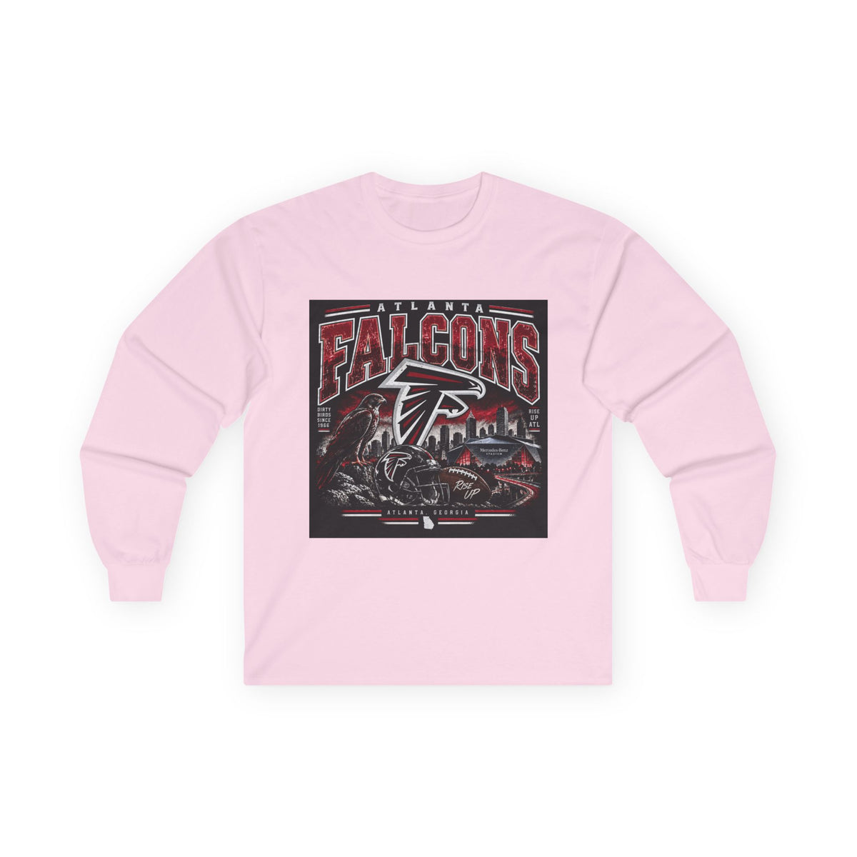 Atlanta Falcons Rise Up - Unisex Ultra Cotton Long Sleeve Tee