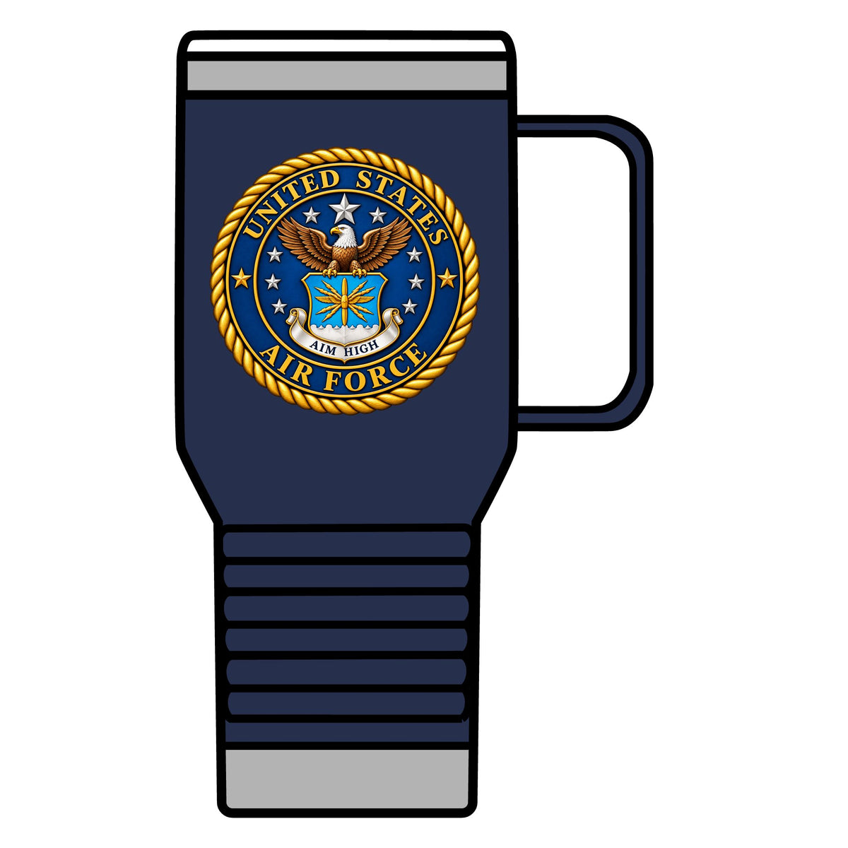 U.S. Air Force Emblem - 20oz Insulated Mug