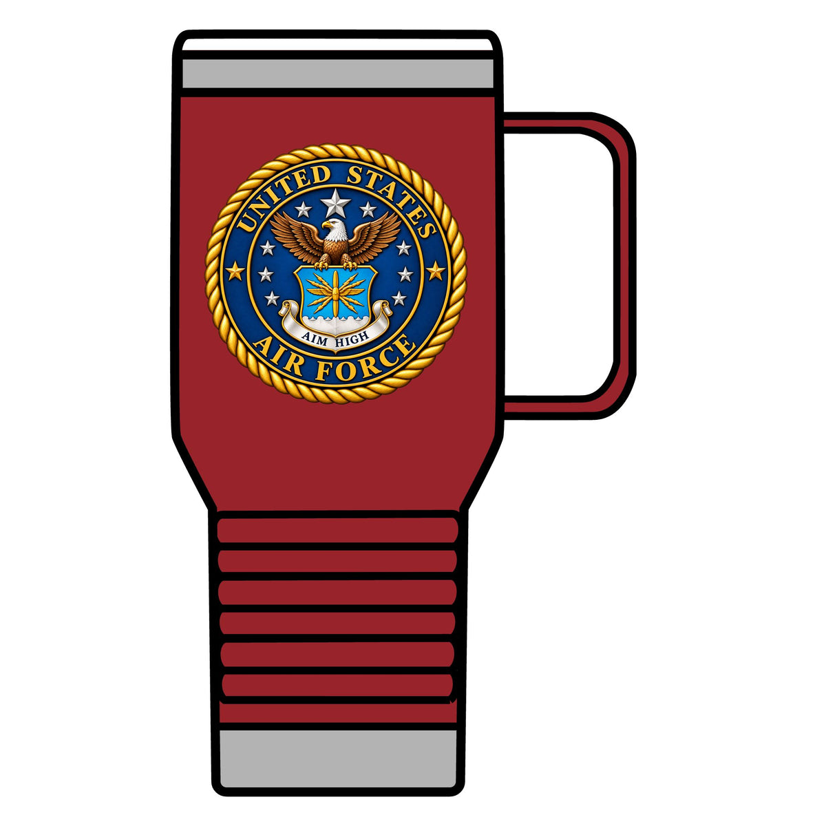 U.S. Air Force Emblem - 20oz Insulated Mug