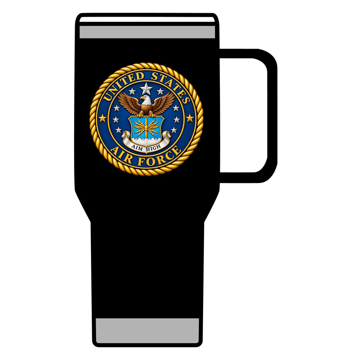 U.S. Air Force Emblem - 20oz Insulated Mug