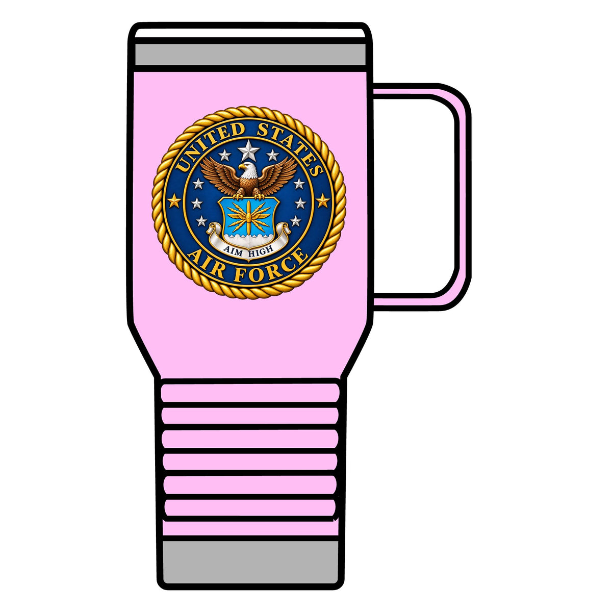 U.S. Air Force Emblem - 20oz Insulated Mug