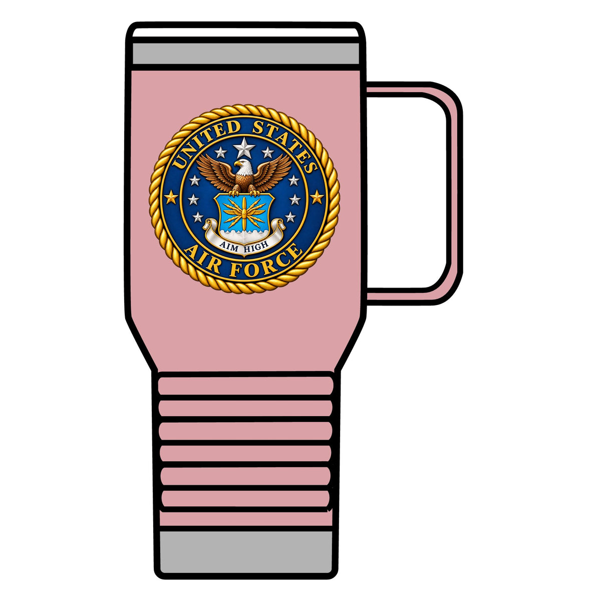 U.S. Air Force Emblem - 20oz Insulated Mug