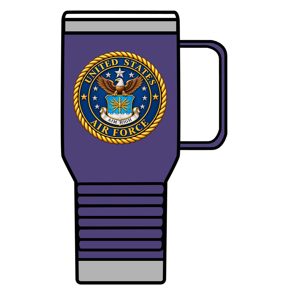 U.S. Air Force Emblem - 20oz Insulated Mug