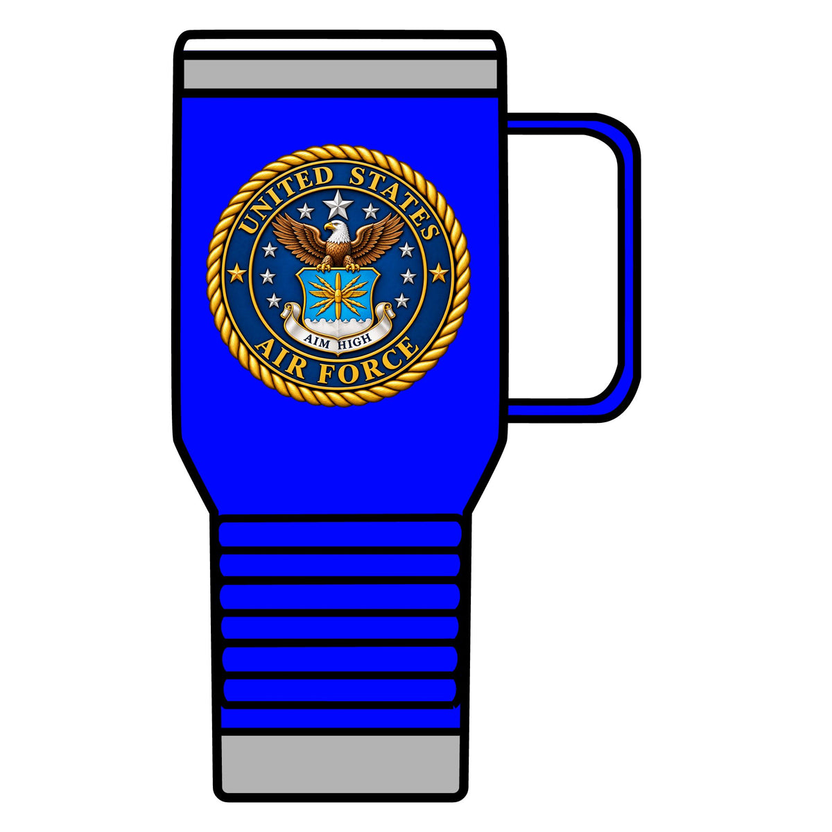 U.S. Air Force Emblem - 20oz Insulated Mug