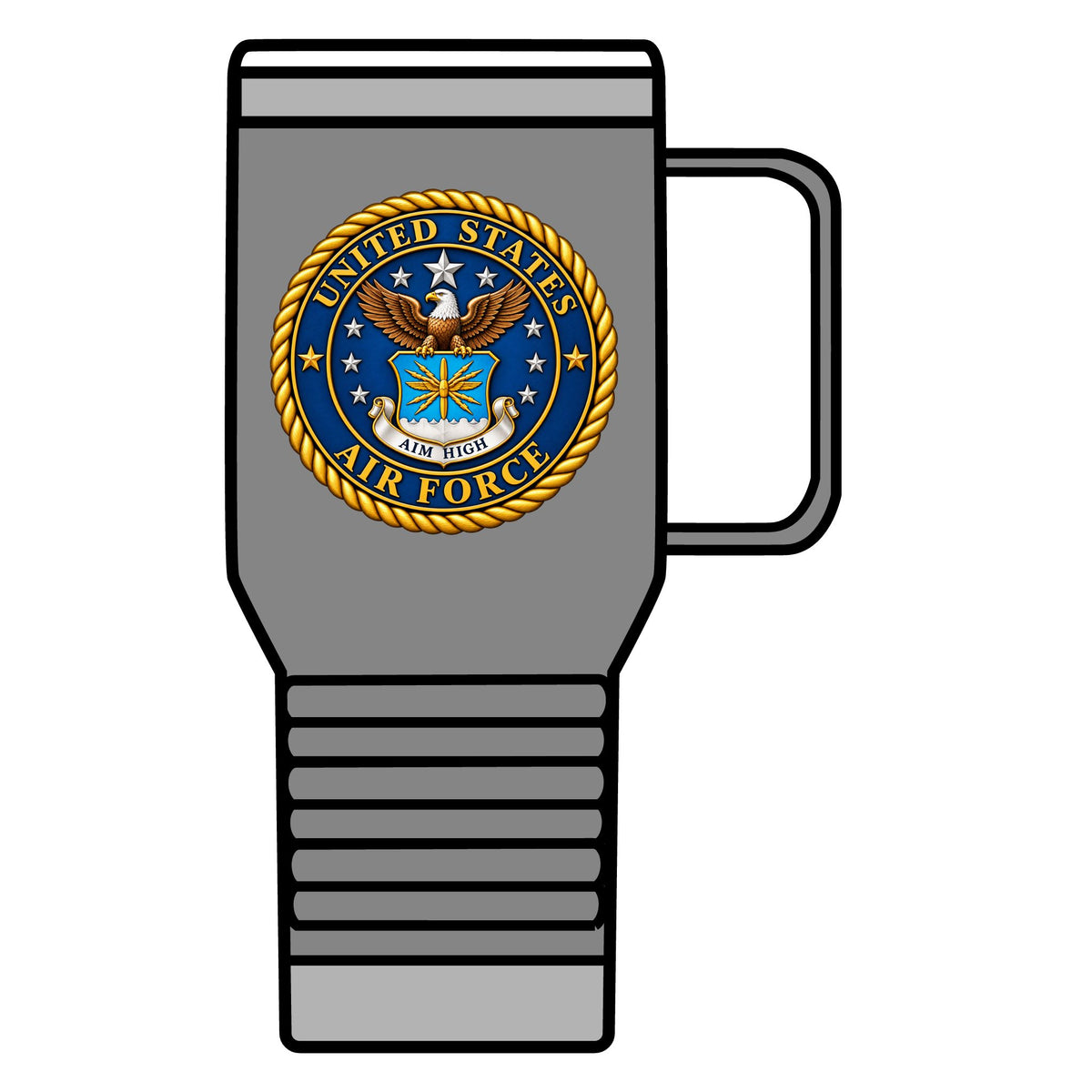 U.S. Air Force Emblem - 20oz Insulated Mug