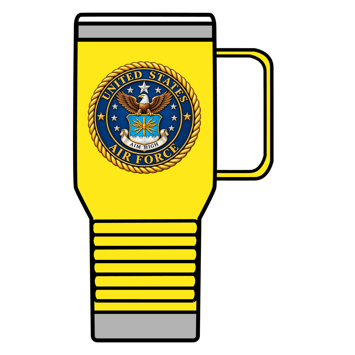 U.S. Air Force Emblem - 20oz Insulated Mug