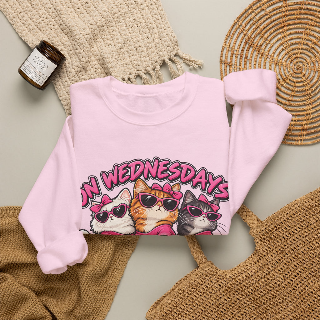 On Wednesdays We Wear Pink - Crewneck Sweatshirt