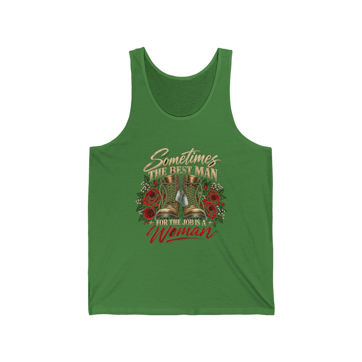 Best Man for the Job - Athletic Tank