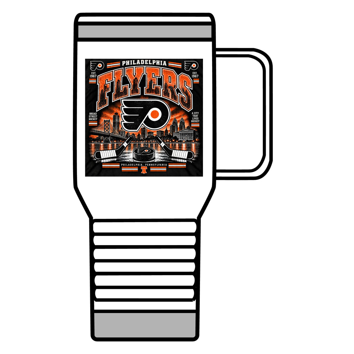 Philadelphia Flyers Urban Hockey - 20oz Insulated Mug