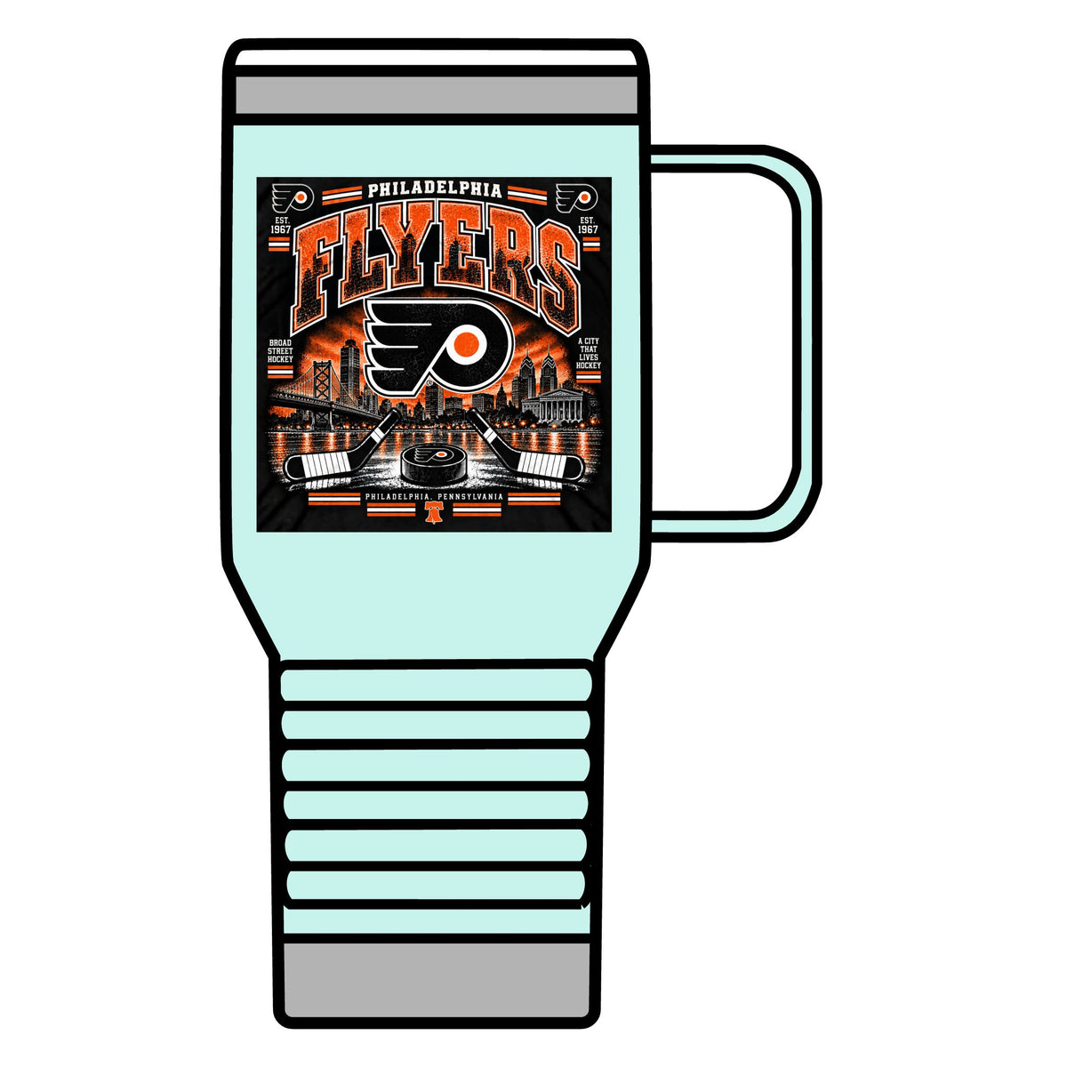Philadelphia Flyers Urban Hockey - 20oz Insulated Mug