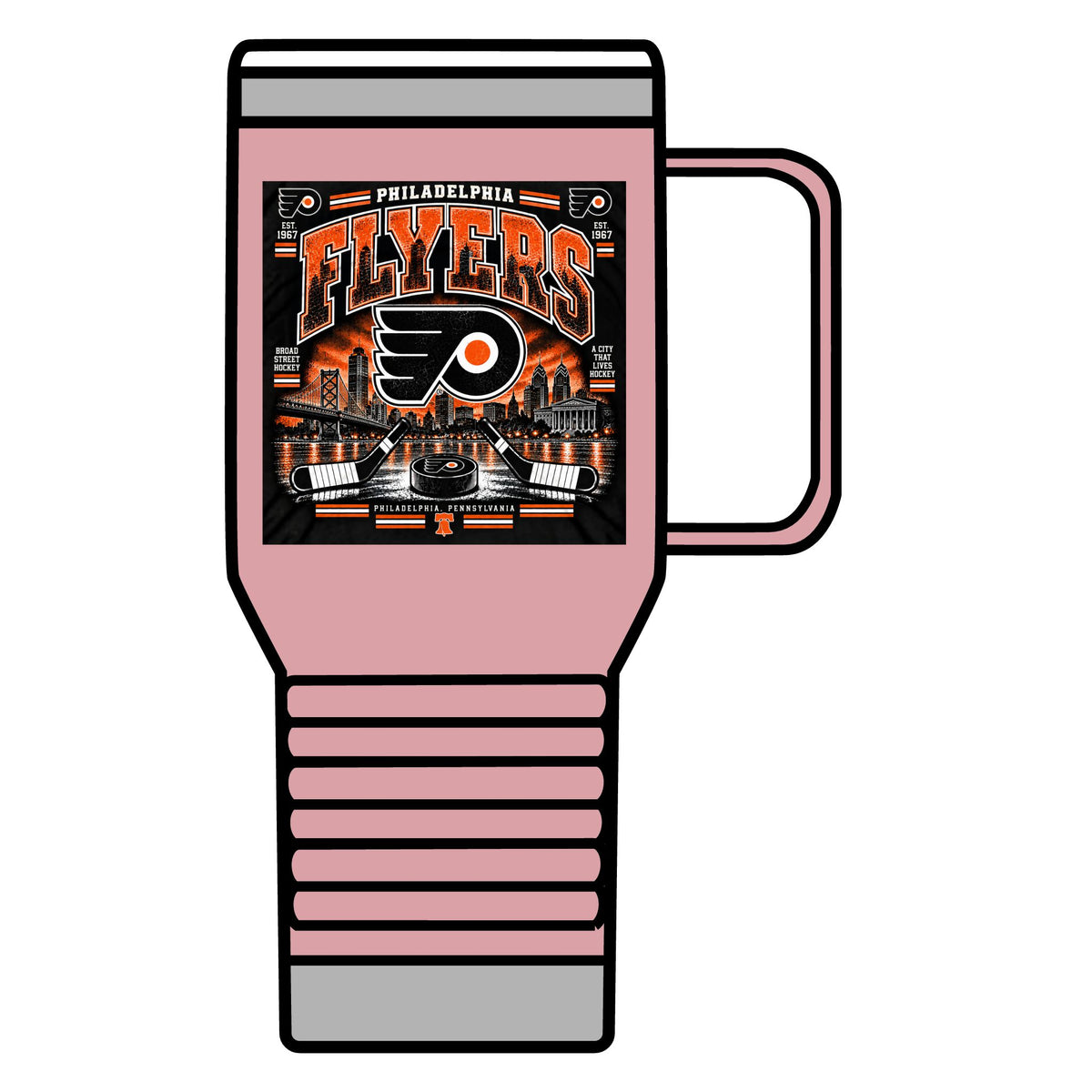 Philadelphia Flyers Urban Hockey - 20oz Insulated Mug
