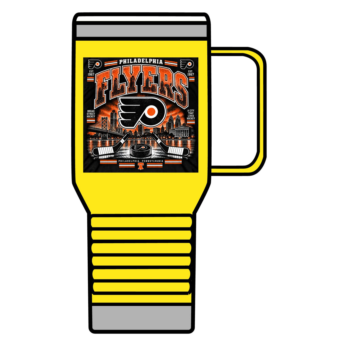 Philadelphia Flyers Urban Hockey - 20oz Insulated Mug