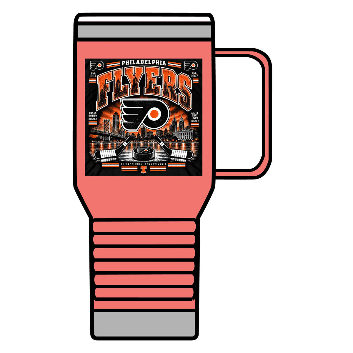 Philadelphia Flyers Urban Hockey - 20oz Insulated Mug