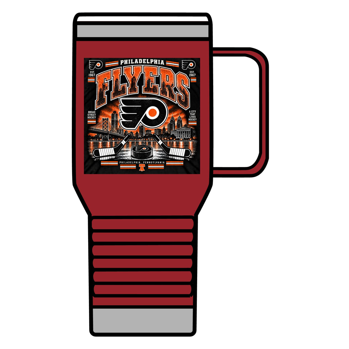 Philadelphia Flyers Urban Hockey - 20oz Insulated Mug