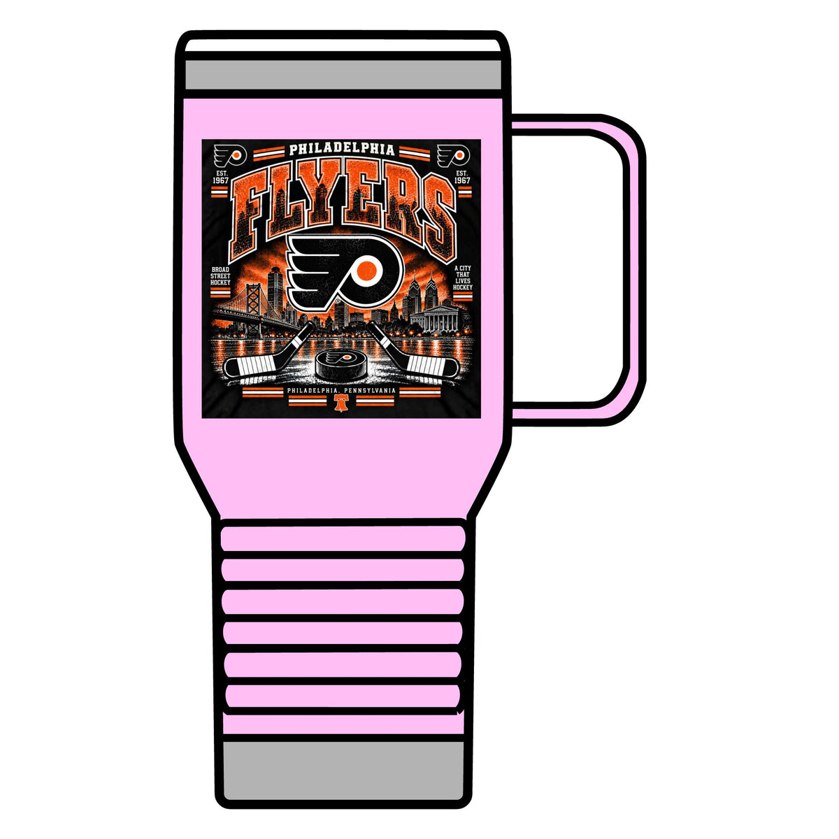 Philadelphia Flyers Urban Hockey - 20oz Insulated Mug