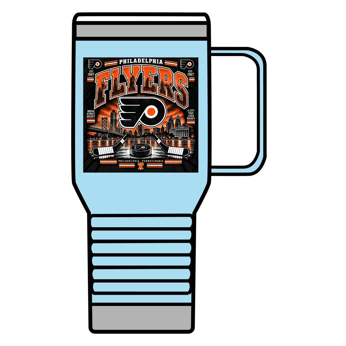 Philadelphia Flyers Urban Hockey - 20oz Insulated Mug
