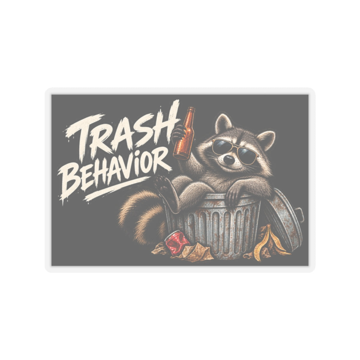 Trash Panda Breakout - Kiss-Cut Sticker