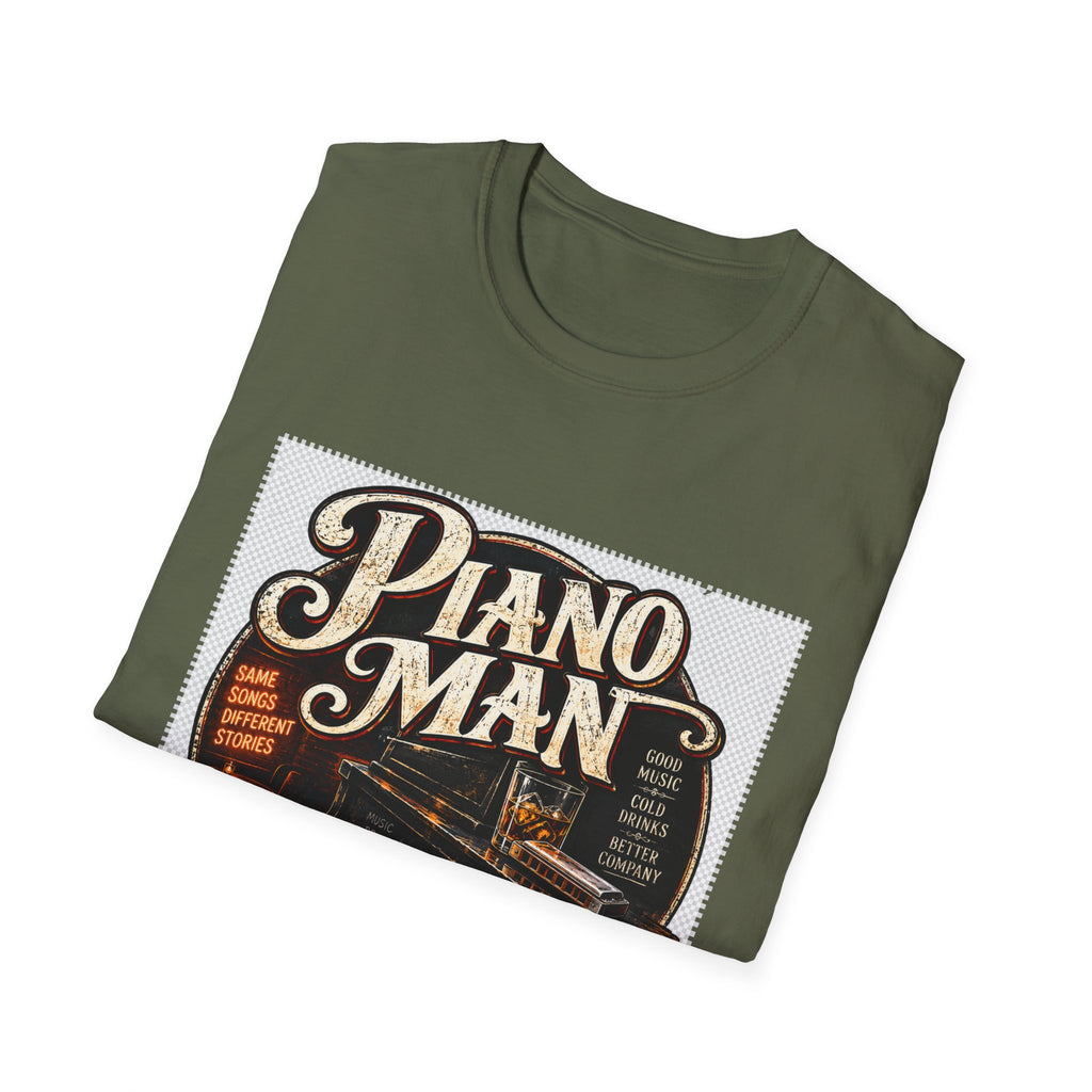 Piano Man Retro Bar - Classic Tee