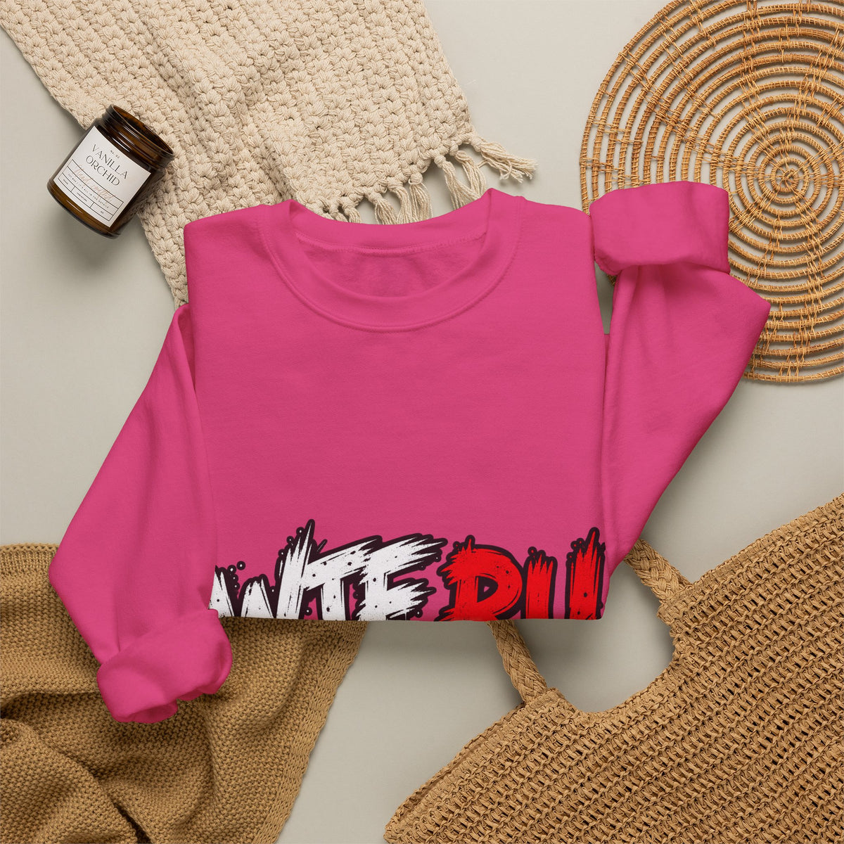 WTF RU LOOKIN AT - Crewneck Sweatshirt