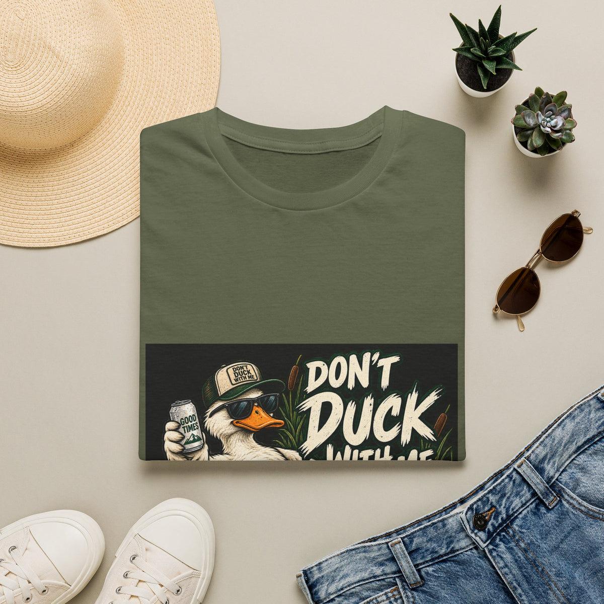 Duck With Me Camo - Classic Tee